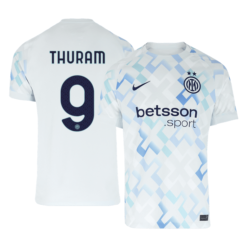 THURAM #9 Inter Milan Away Soccer Jersey 2025/26