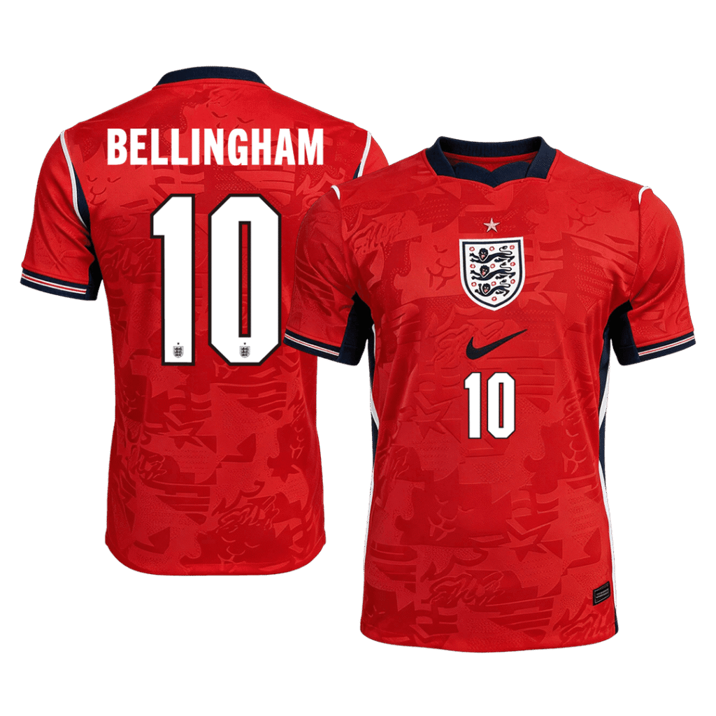 BELLINGHAM #10 England Away Soccer Jersey World Cup 2026