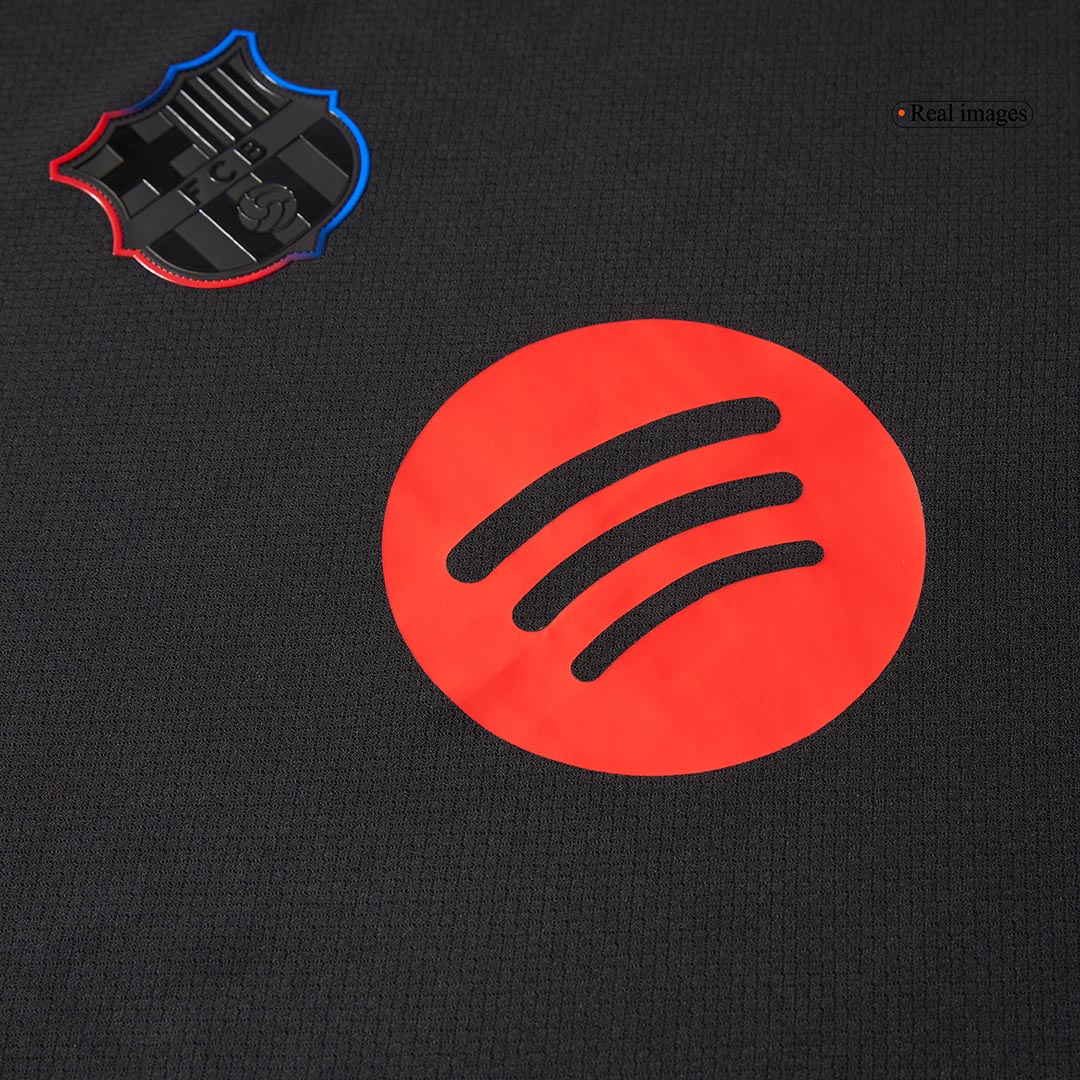 Authentic RAPHINHA #11 Barcelona Soccer Jersey Away Shirt 2024/25 - UCL (Spotify Logo Without Text) - Image 8
