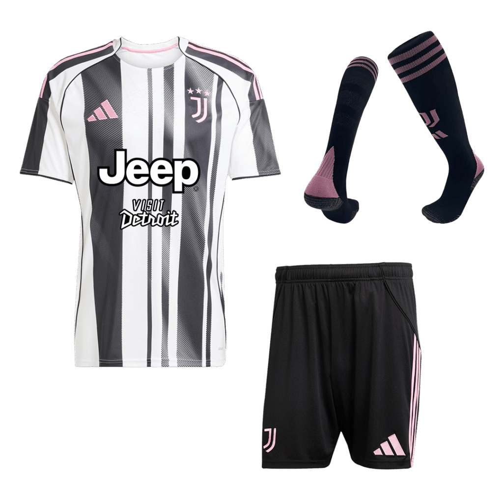 Juventus Home Jerseys Full Kit 2025/26
