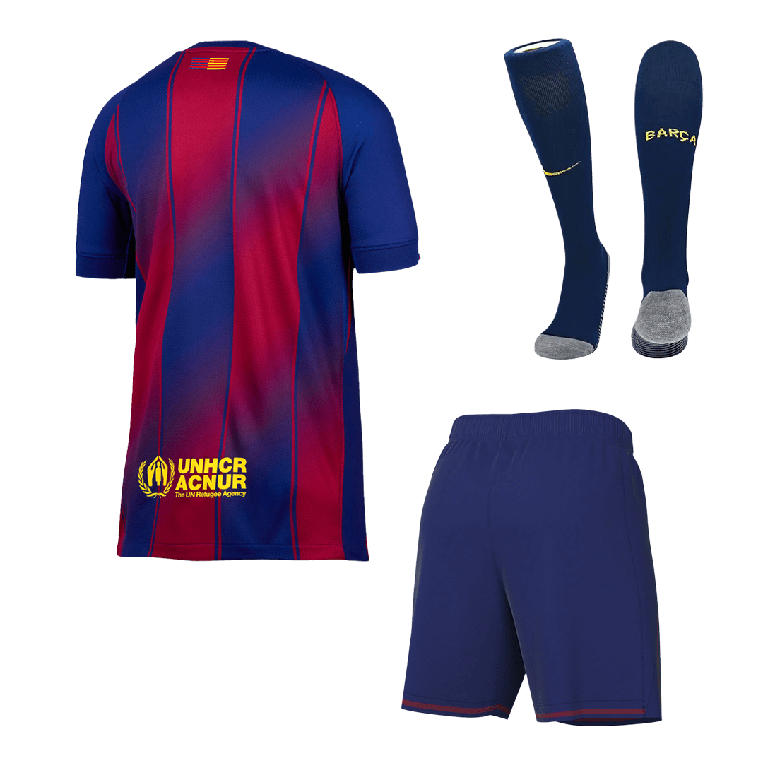 Barcelona Home Jerseys Full Kit 2025/26 - Image 7