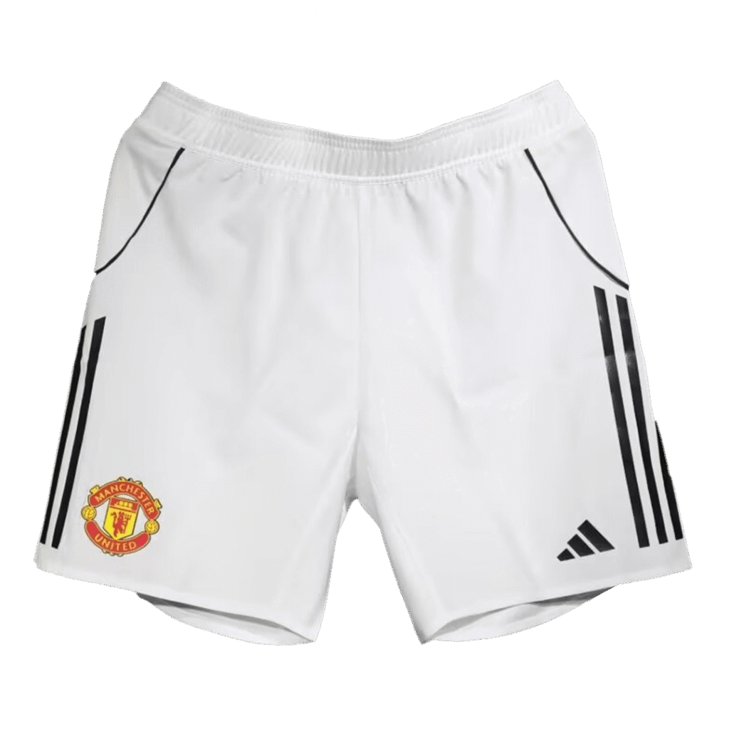 Manchester United Home Soccer Shorts jersey 2025/26 - Player Version