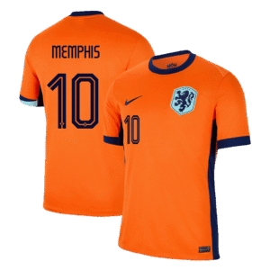 MEMPHIS #10 Netherlands Home Soccer Jersey Euro 2024