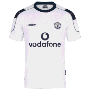 Retro Soccer Jersey Manchester United Away 2000/01