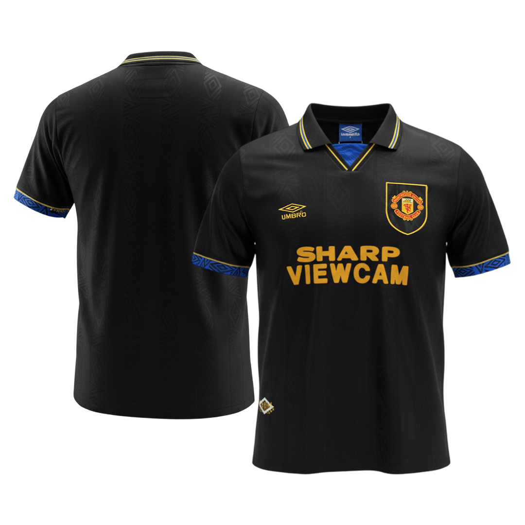 Retro Soccer Jersey Manchester United Away 1993/94 - Image 8