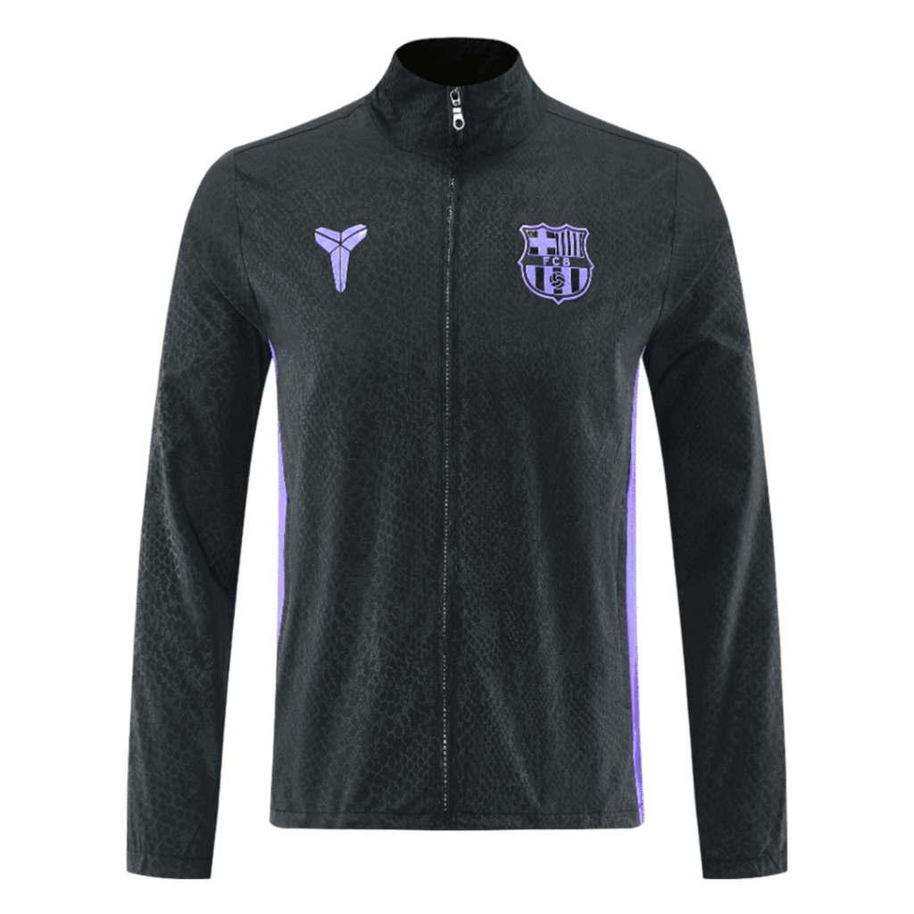 Barcelona Windbreaker Jacket 2025/26 - Black