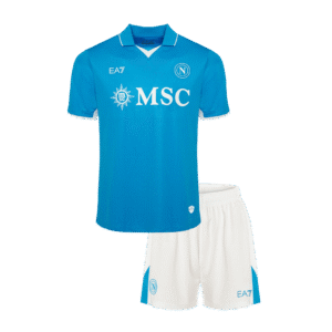 Kid's Napoli Home Soccer Jersey Kit(Jersey+Shorts) 2024/25
