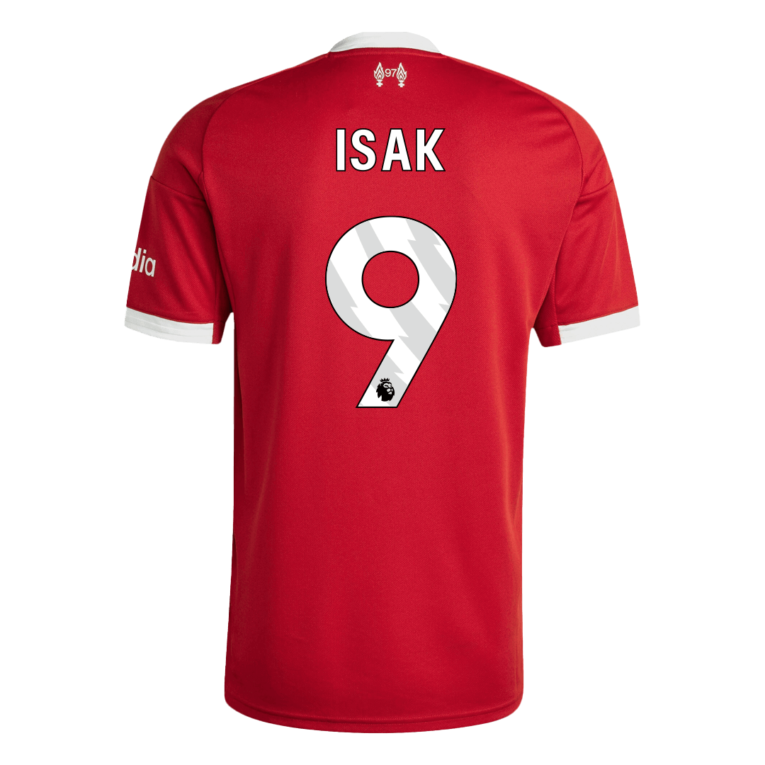 ISAK #9 Liverpool Home Soccer Jersey 2025/26 - Image 10