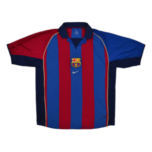 Retro Jersey Barcelona Retro Jersey Home Soccer Shirt 2001/02