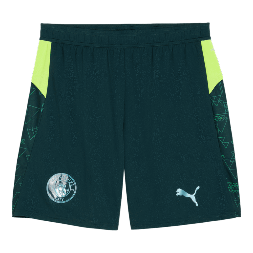 Manchester City Fourth Away Soccer Shorts 2025/26