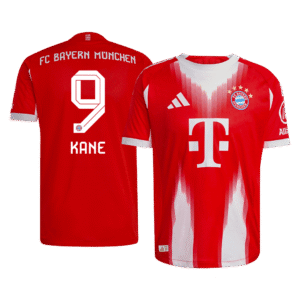KANE #9 Bayern Munich Home Authentic Soccer Jersey 2025/26
