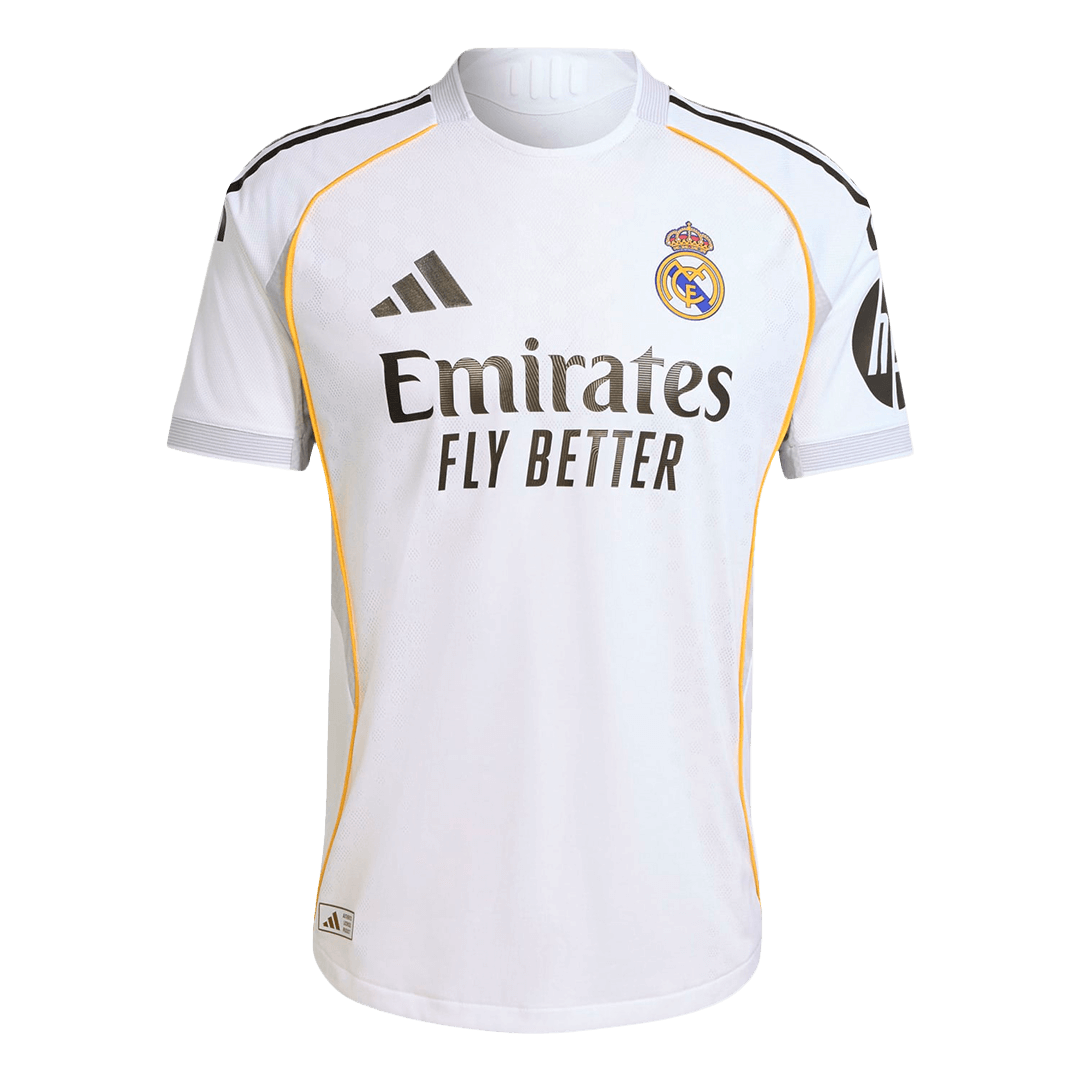 HUIJSEN #24 Real Madrid Home Authentic Soccer Jersey 2025/26 - Image 12