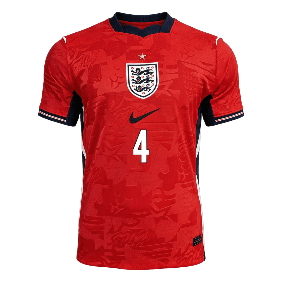 RICE #4 England Away Soccer Jersey World Cup 2026 - Image 7
