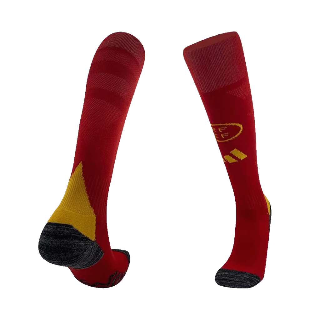 Spain Home Soccer Socks 2024 Kids