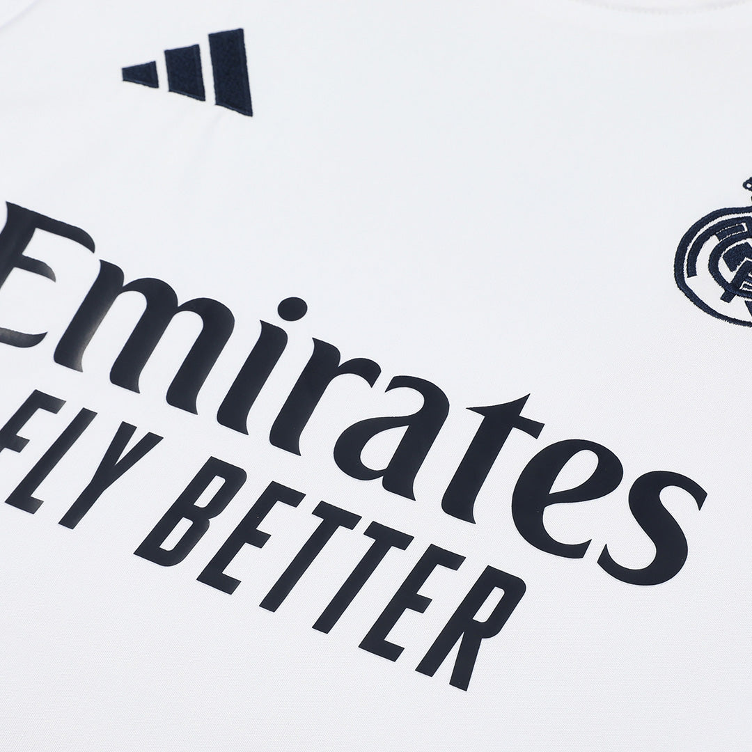 Real Madrid Pre-Match Soccer Jersey Vest Kit(Jersey+Shorts) 2024/25 - Image 10