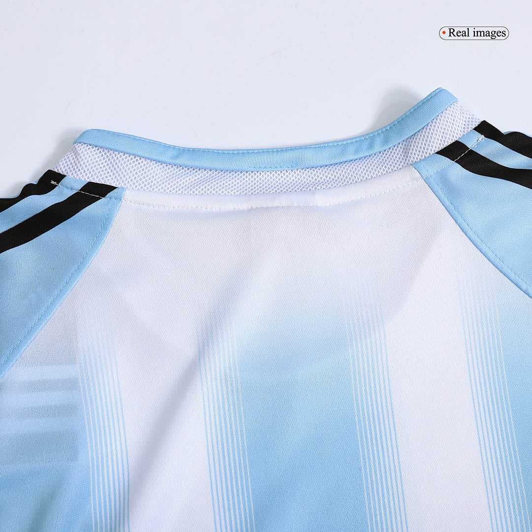 Retro 2004/05 Argentina Home Soccer Jersey - Image 3
