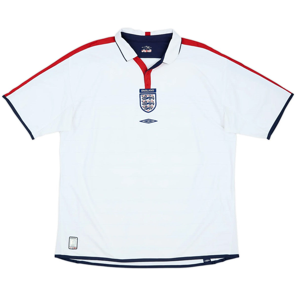 Retro Soccer Jersey England Home Euro Cup 2004 - Image 12