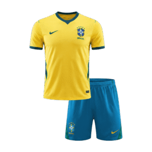 Brazil Home Kids Soccer Jerseys Kit World Cup 2026