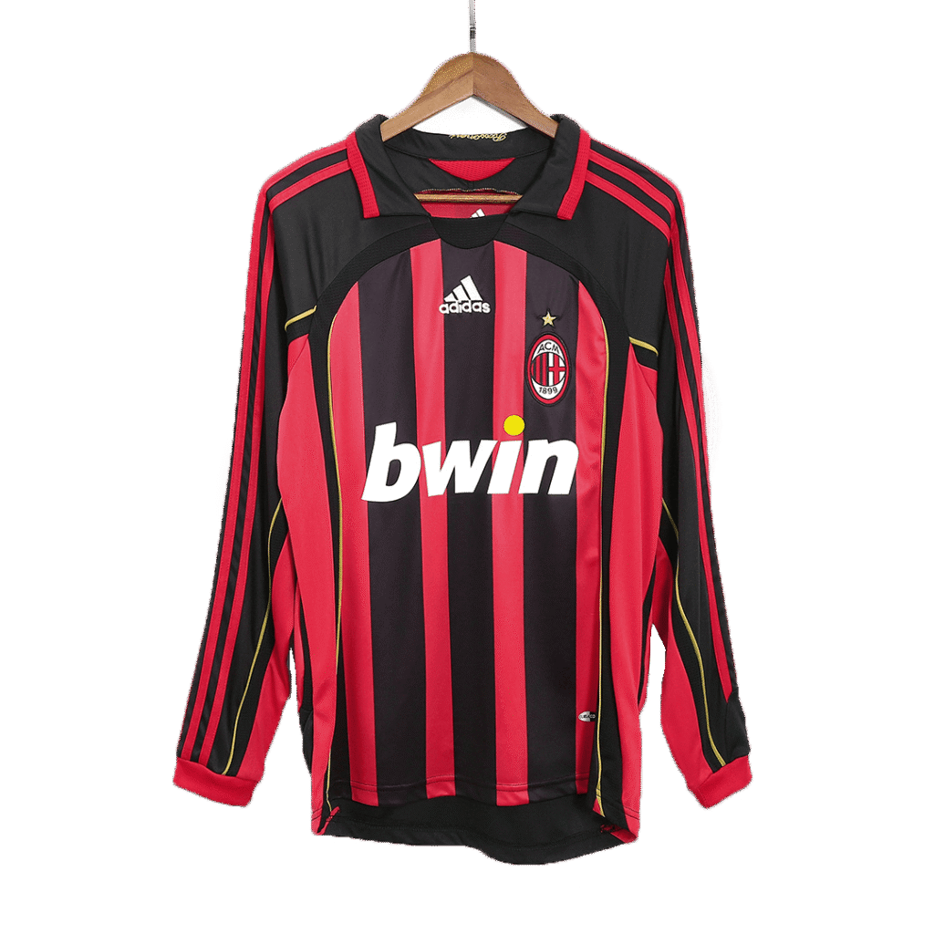 KAKA' #22 AC Milan Retro Jersey Home Soccer Shirt 2006/07