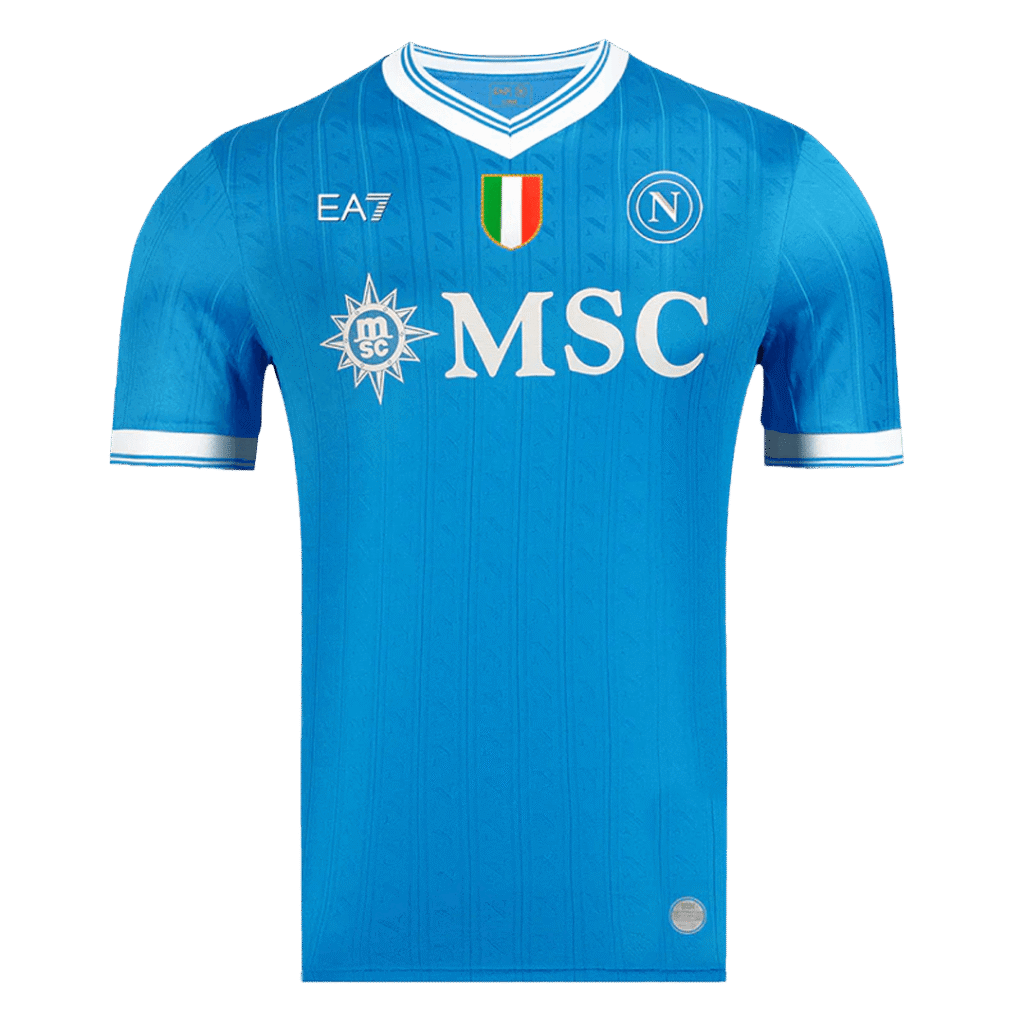 Napoli Home Authentic Soccer Jersey 2025/26