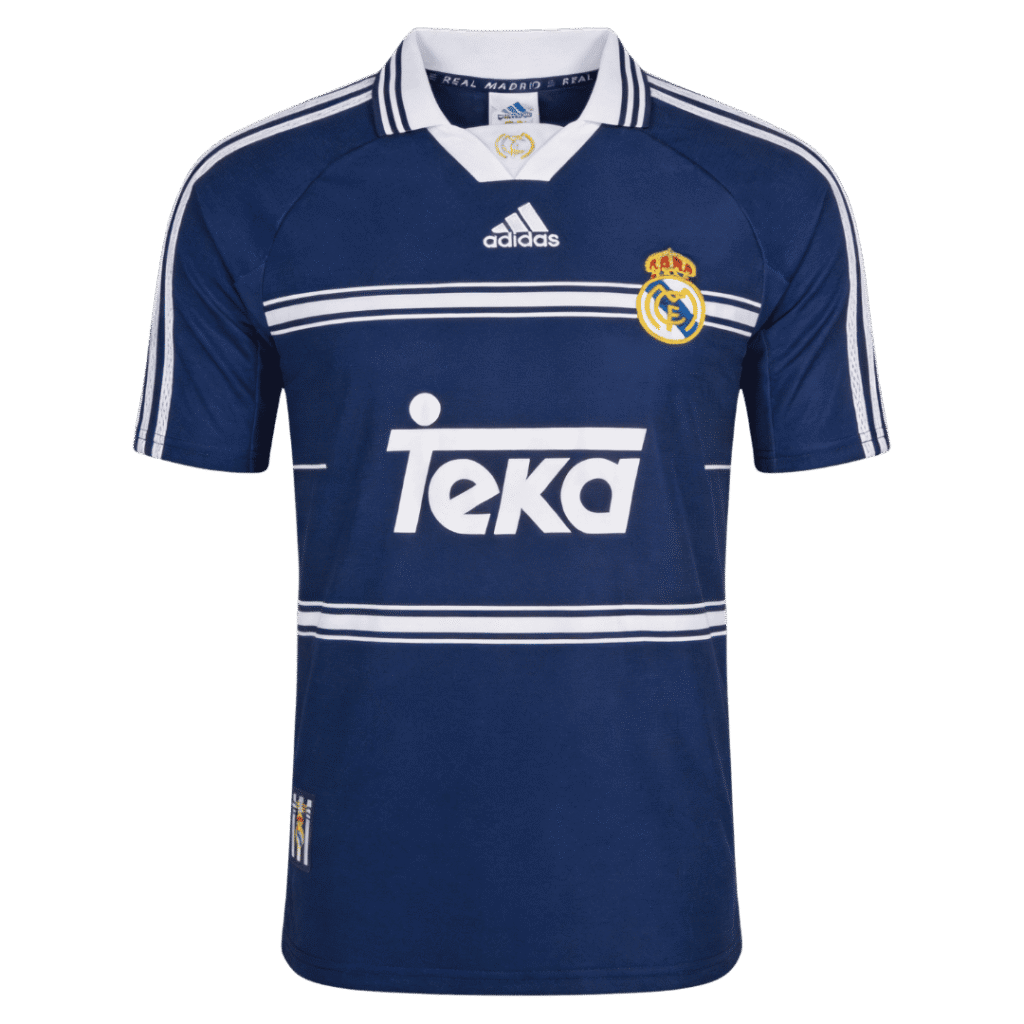 Retro Soccer Jersey Real Madrid Away 1998/99