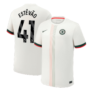 ESTÊVÃO #41 Chelsea Away Soccer Jersey 2025/26