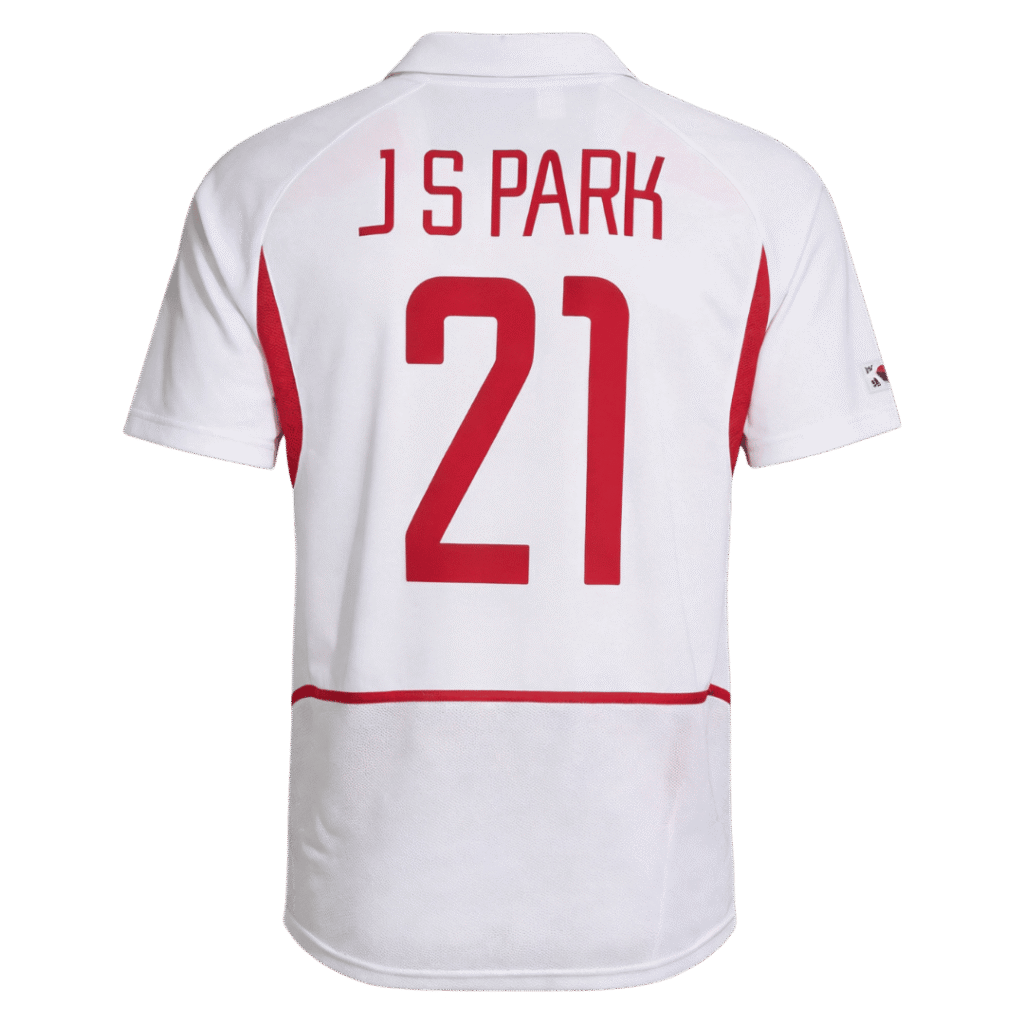 Retro Jersey J S Park #21 South Korea Away World Cup 2002