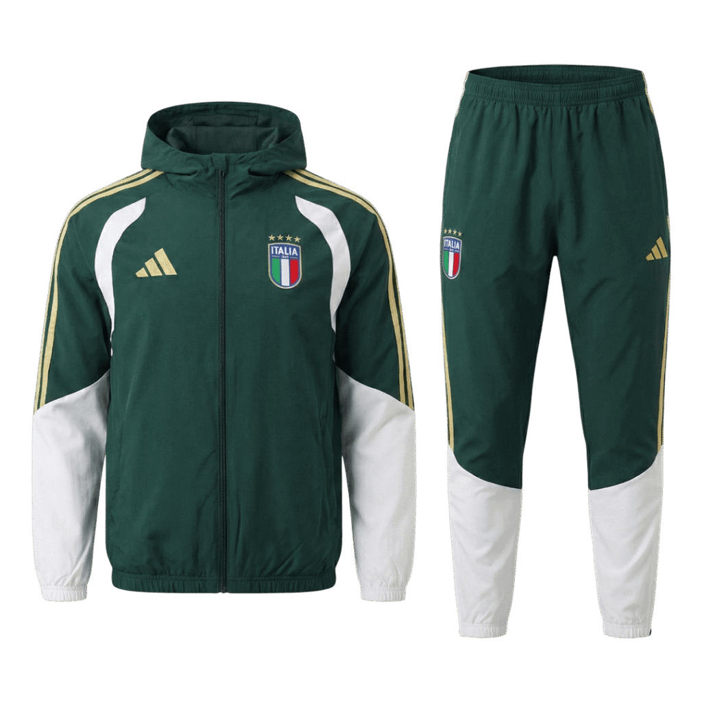 Italy Hoodie Tracksuit 2026 Green