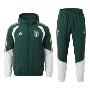 Italy Hoodie Training Tracksuit Kit(Top+Pants) 2026 Green