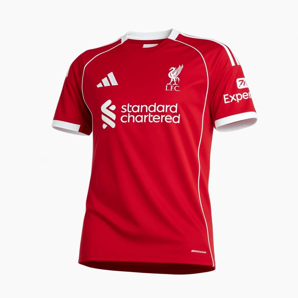 Liverpool Home Authentic Soccer Jersey 2025/26