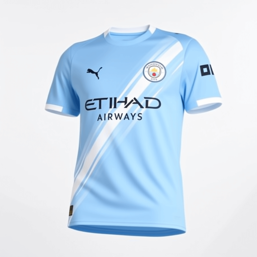 Manchester City Home Player Version Jersey 2025/26