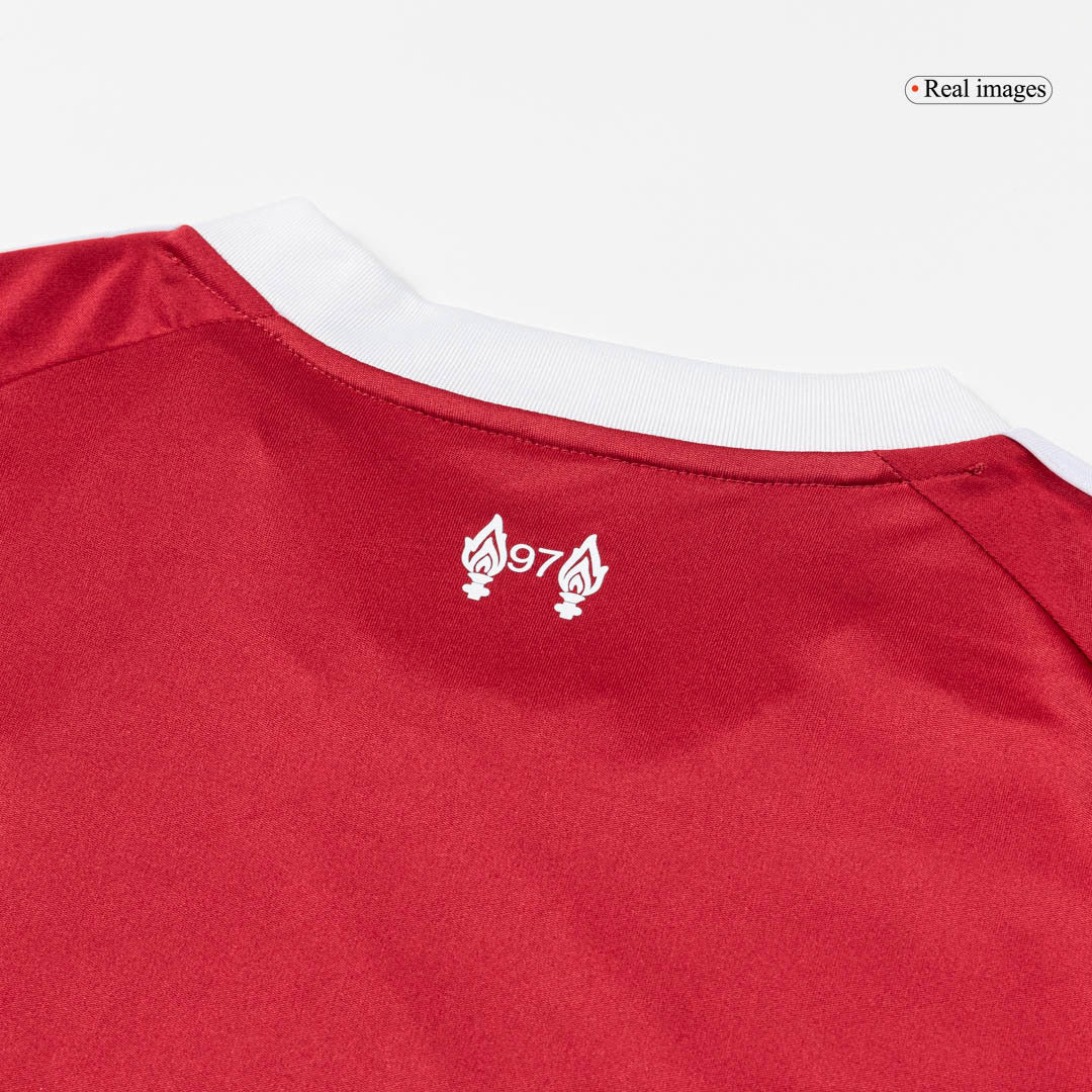 ISAK #9 Liverpool Home Soccer Jersey 2025/26 - Image 3