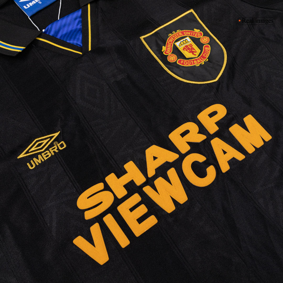 Retro Soccer Jersey Manchester United Away 1993/94 - Image 4