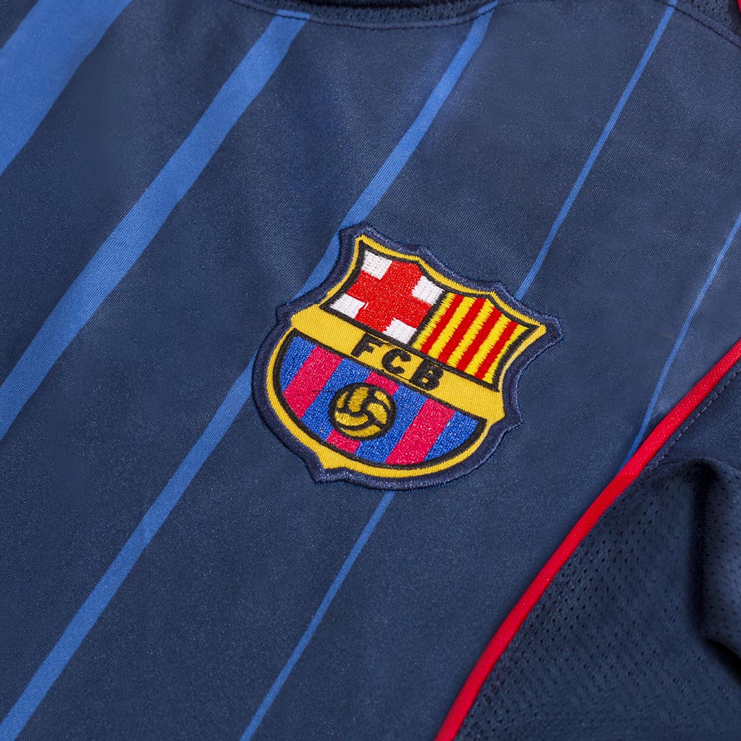 Retro Jersey XAVI #6 Barcelona Retro Jersey Away Soccer Shirt 2004/05 - Image 6