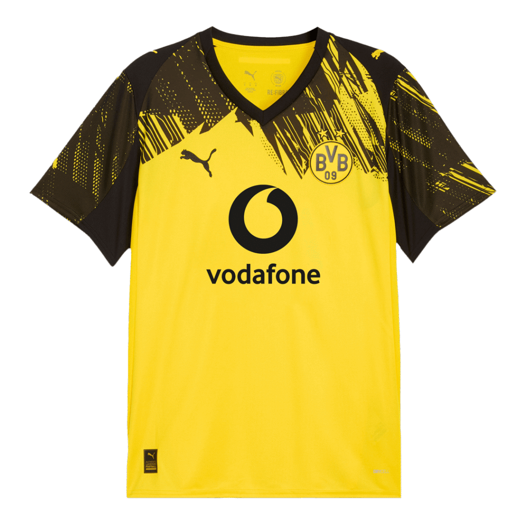 Borussia Dortmund Home Soccer Jersey 2025/26 Yellow