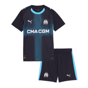 Marseille Away Kids Soccer Jerseys Kit 2025/26