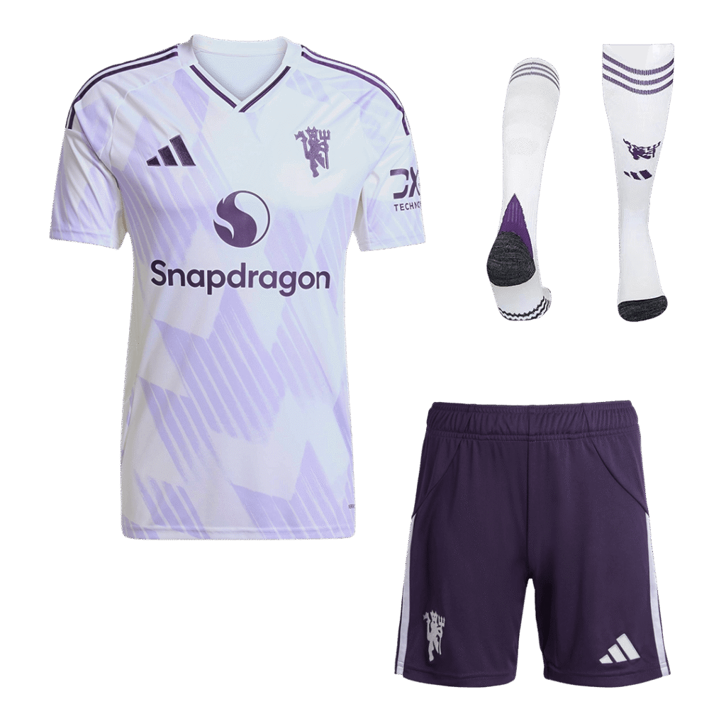Manchester United Away Jerseys Full Kit 2025/26