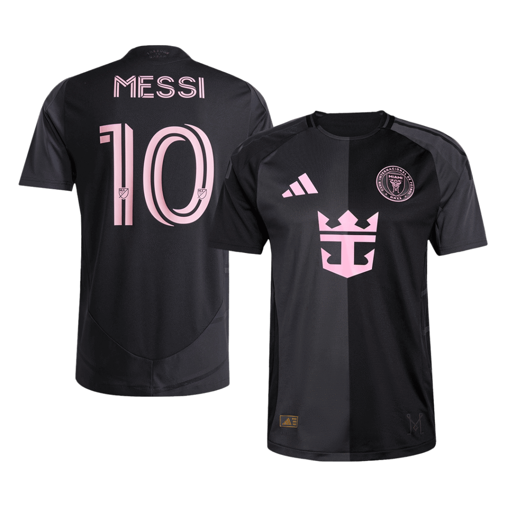Authentic MESSI #10 Soccer Jersey Inter Miami Away Shirt 2025