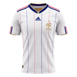 Retro Soccer Jersey France Away 2010