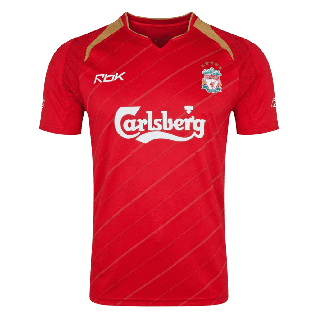 Retro Soccer Jersey Liverpool Home 2005/06