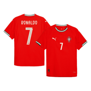 Authentic RONALDO #7 Portugal Home Soccer Jersey 2025 Red