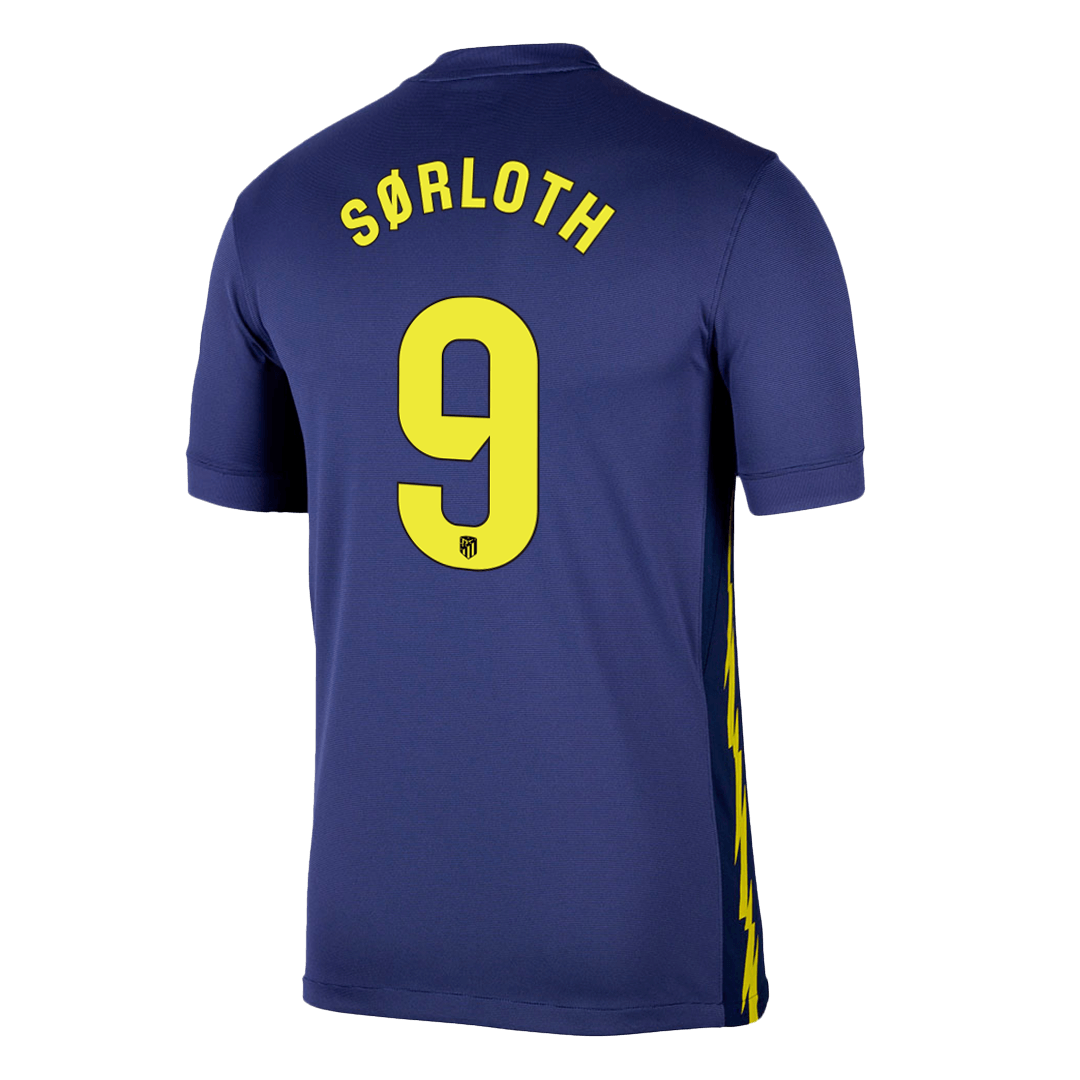 SØRLOTH #9 Atletico Madrid Away Soccer Jersey 2025/26 - Image 11