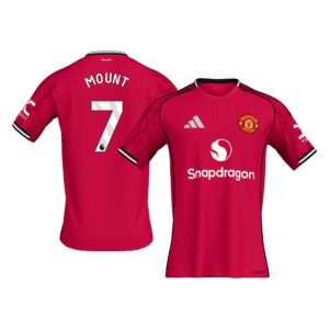 MOUNT #7 Manchester United Home Soccer Jersey 2025/26