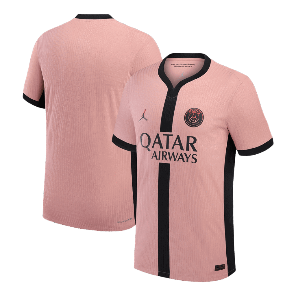 Authentic Soccer Jersey PSG Third Away Shirt 2024/25