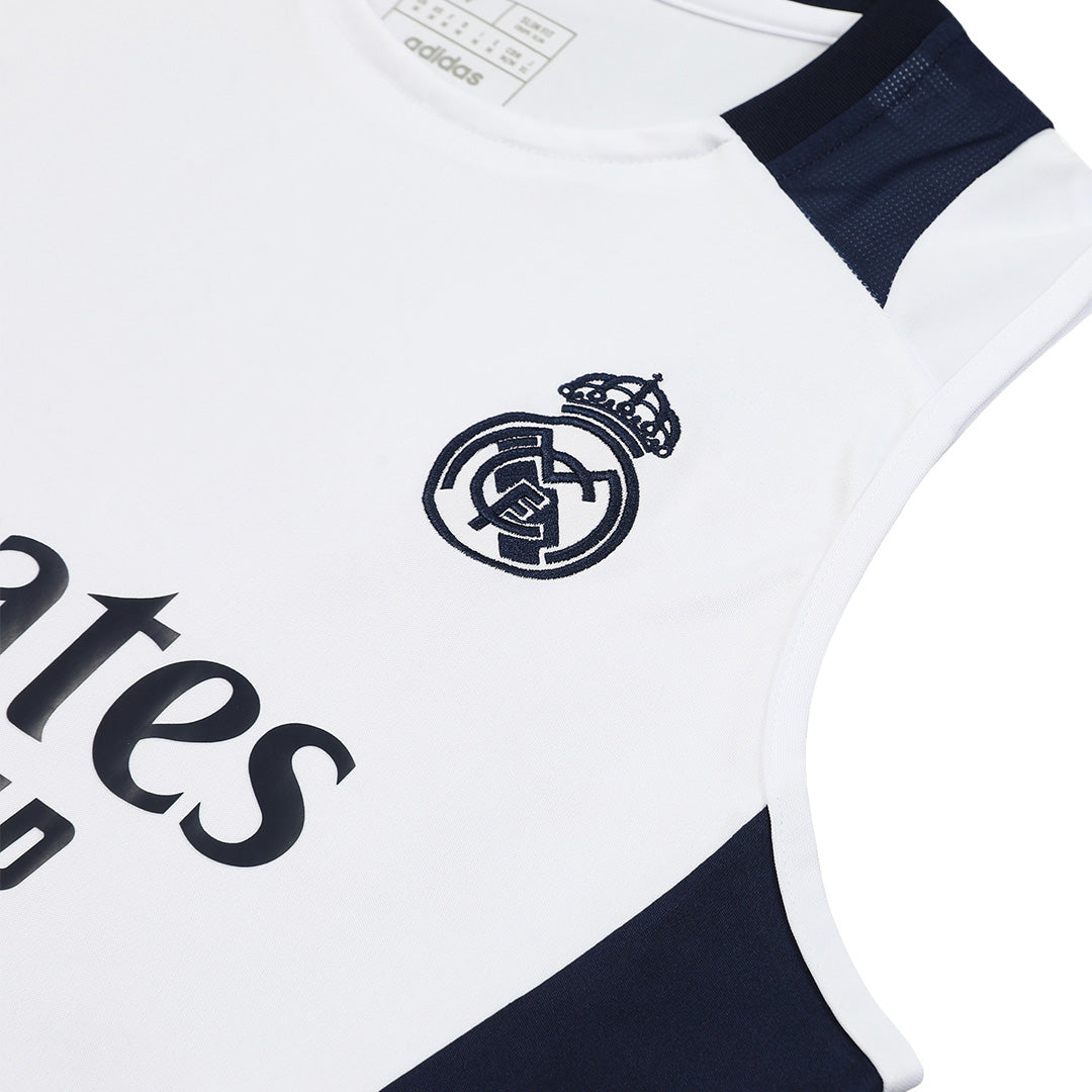 Real Madrid Pre-Match Soccer Jersey Vest Kit(Jersey+Shorts) 2024/25 - Image 14