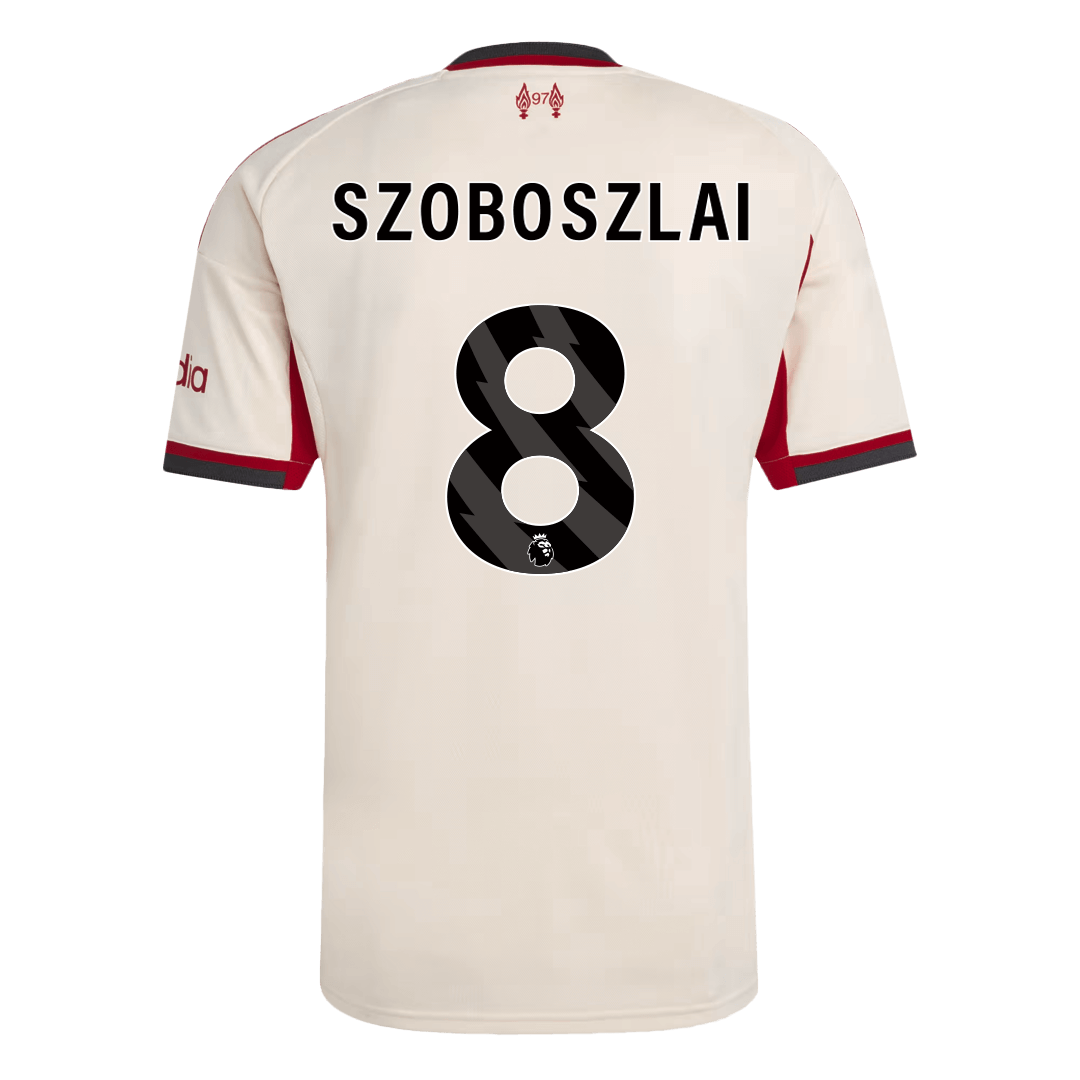 SZOBOSZLAI #8 Liverpool Away Soccer Jersey 2025/26 - Image 9