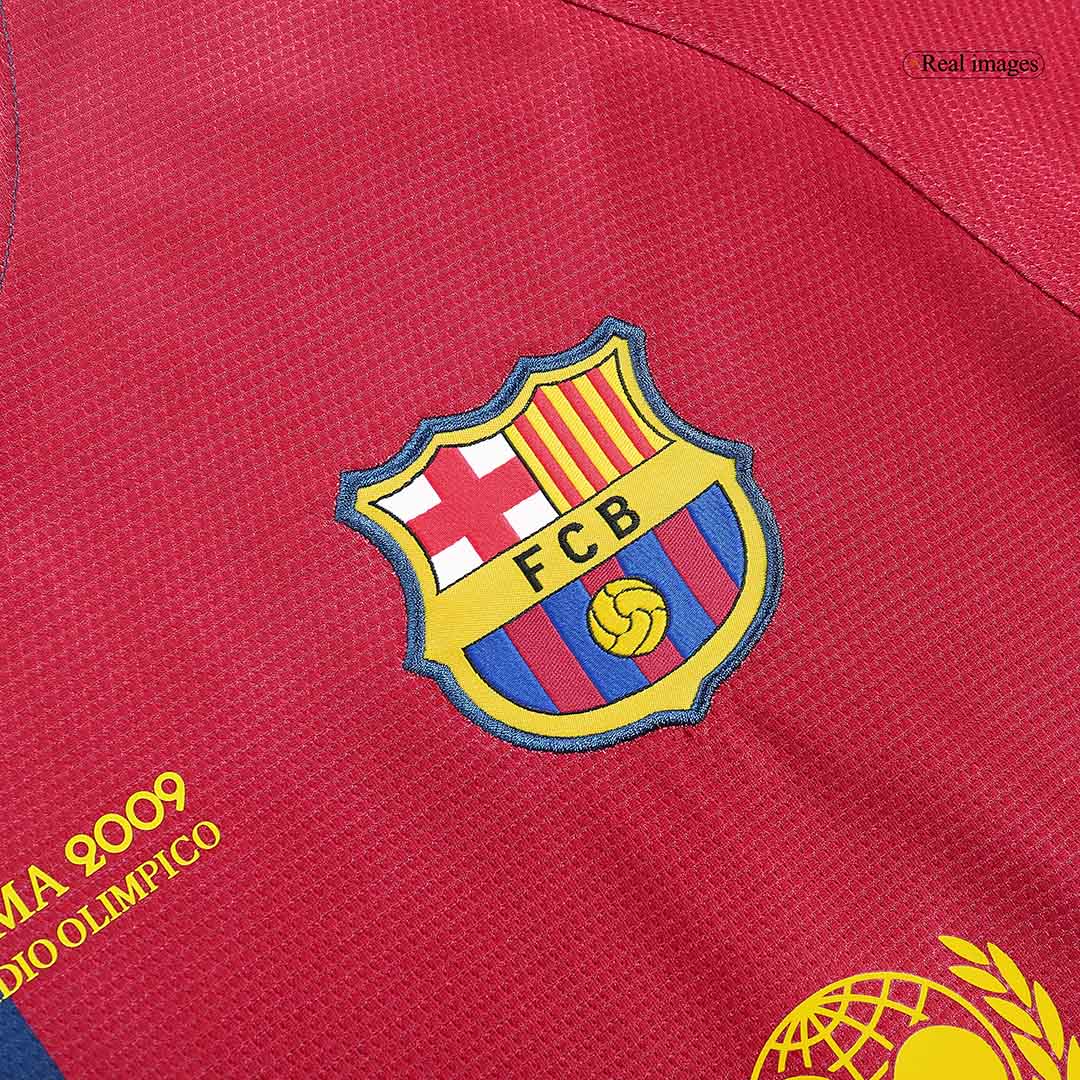 Retro 2008/09 Barcelona Home Soccer Jersey - UCL Final - Image 8