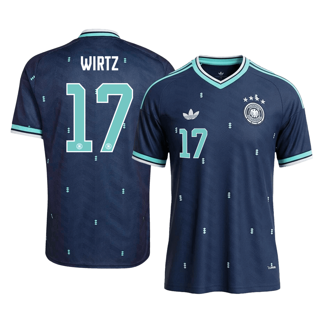 WIRTZ #17 Germany Away Soccer Jersey World Cup 2026