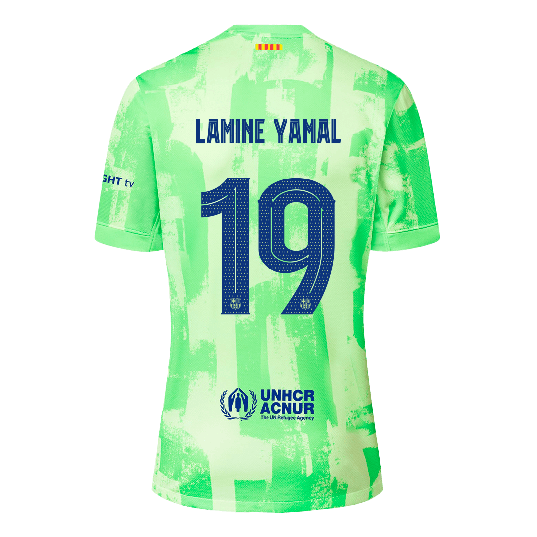 LAMINE YAMAL #19 Barcelona Third Away Soccer Jersey 2024/25 - UCL - Image 12