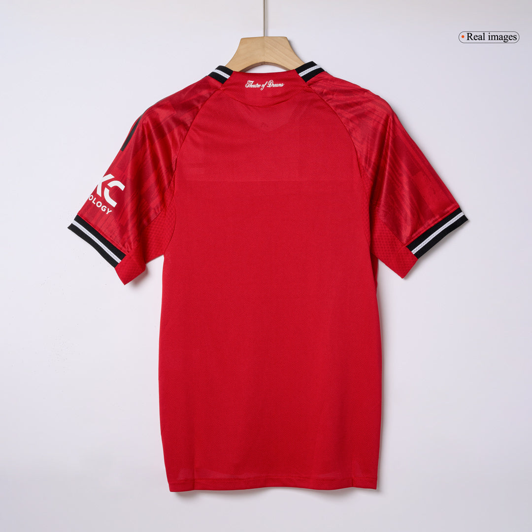 ŠEŠKO #30 Manchester United Home Authentic Soccer Jersey 2025/26 - Image 12